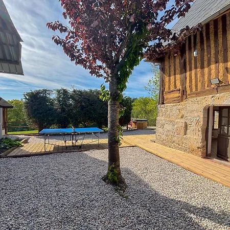 بيت للعطل Les 2 Du Bel Angerville Saint-André-dʼHébertot